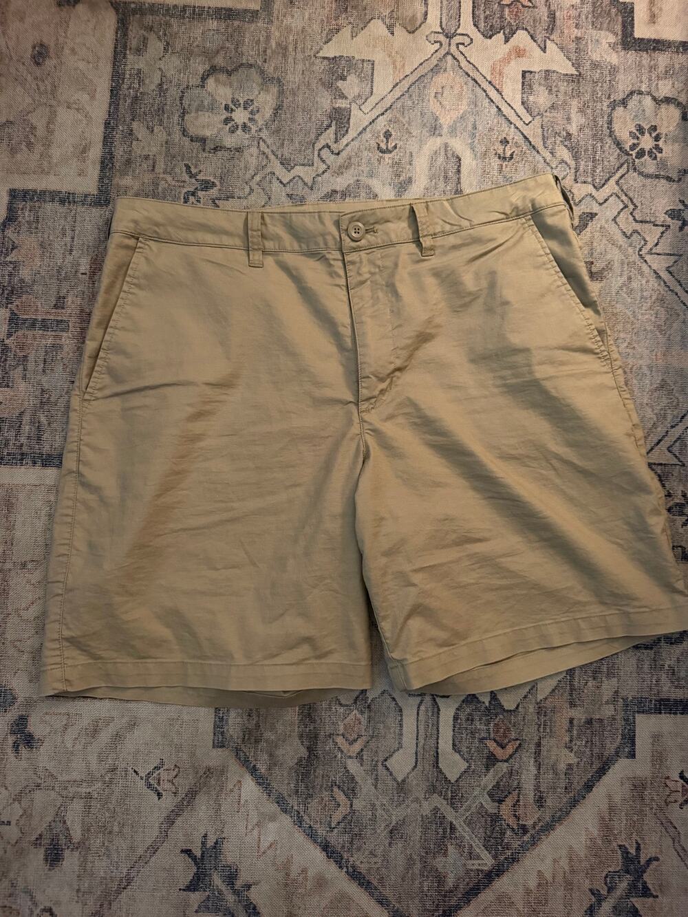 Patagonia Lightweight All-Wear Shorts Mens 34 Slab Khaki 8” Hemp 57807